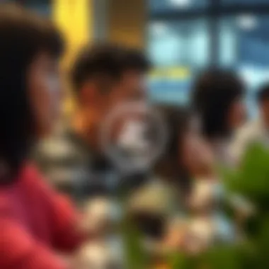 Diverse audience engaging with AC Coin information