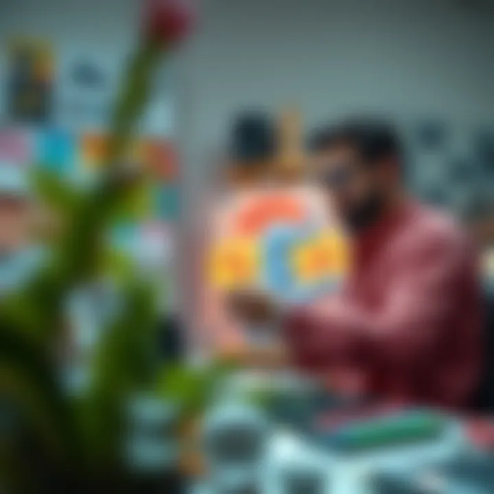 An artist creating digital artwork, signifying the impact of NFTs on creativity.