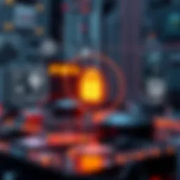 Visual representation of attack surface concepts