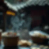 Historical representation of barter trade