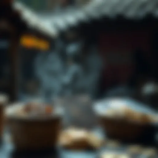 Historical representation of barter trade