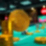 Opportunities in Bitcoin Gambling Visual representation of Bitcoin in gambling