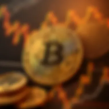 Graphical representation of Bitcoin price trends