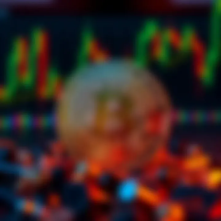 Visualization of market impact factors on Bitcoin