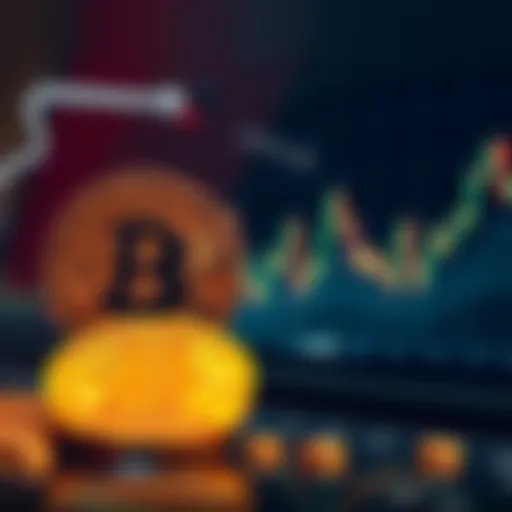 A graphical representation of Bitcoin market trends.
