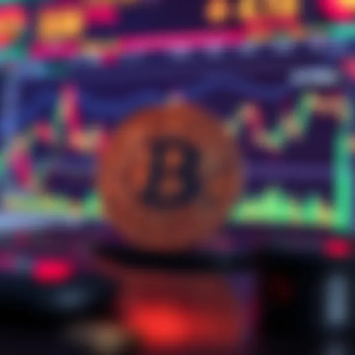 Graphical representation of Bitcoin market trends