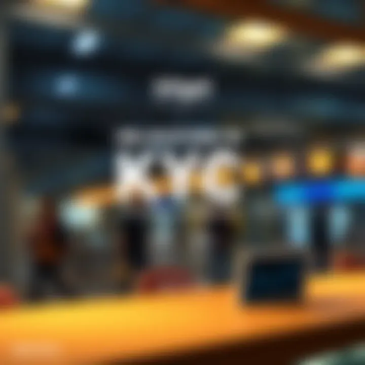 Engaging graphic summarizing obligations in KYC