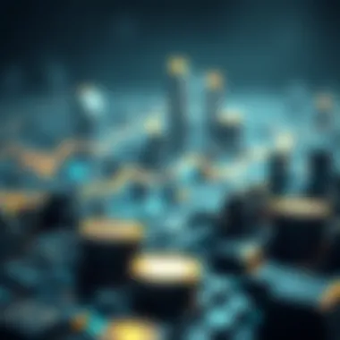 Impact of Blockchain Technology An illustration depicting the impact of blockchain technology on the financial sector.