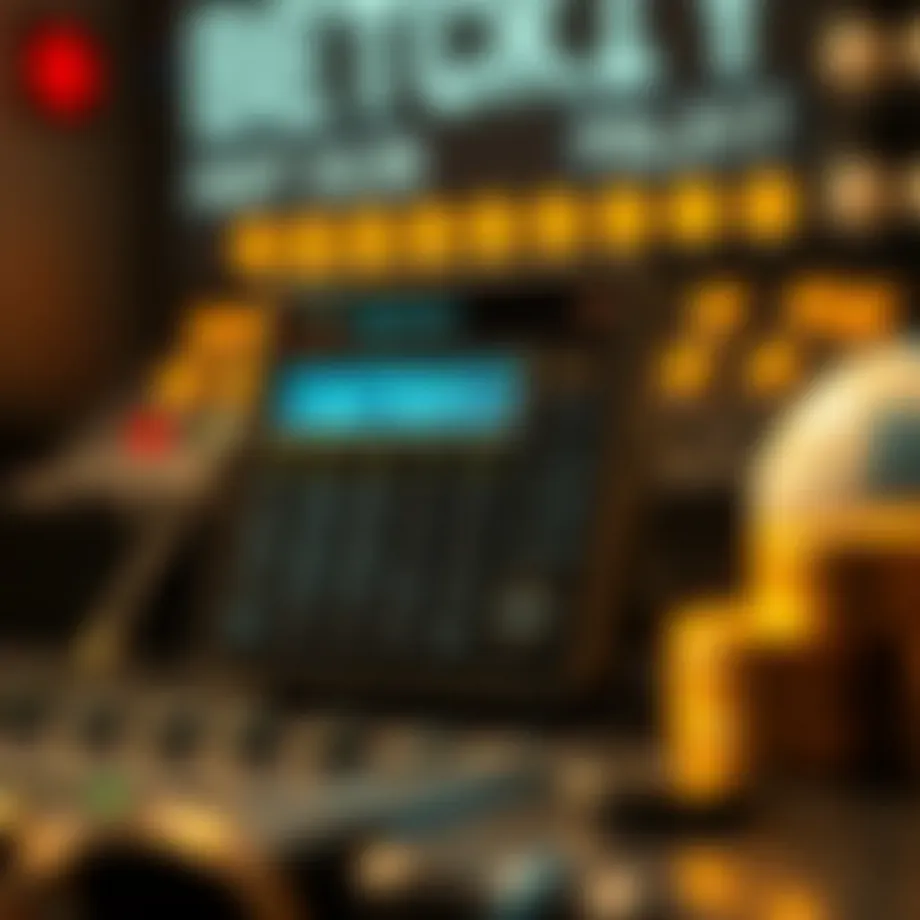 Conceptual illustration of a byte calculator