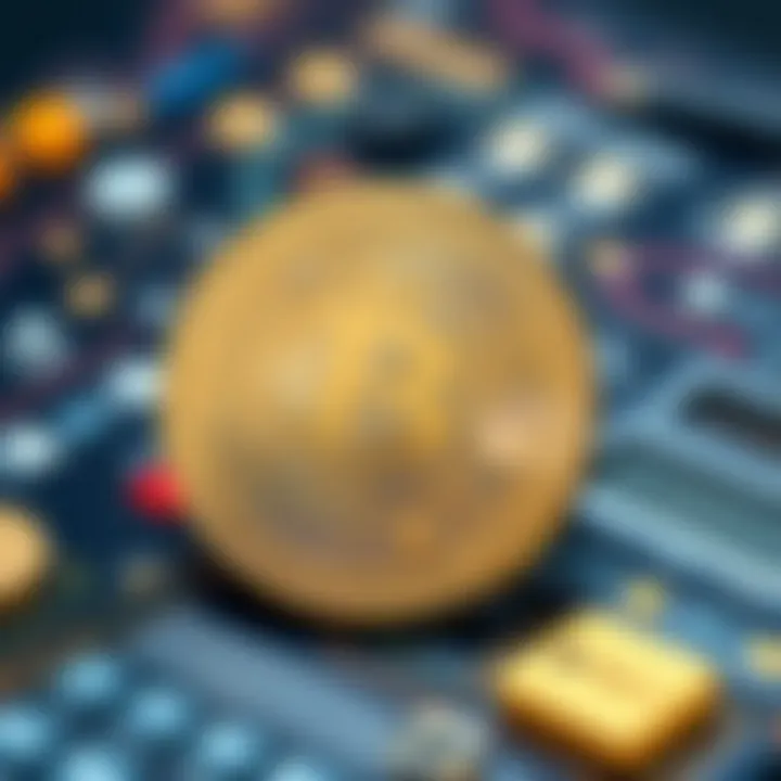 Detailed illustration of cryptocurrency mining calculator functionality