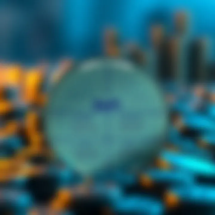 Diagram showcasing advantages and disadvantages of DeFi coins