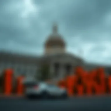 Visual representation of the economic impact of changing treasury yields