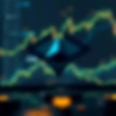 Understanding Ethereum A visual representation of Ethereum's logo against a digital backdrop