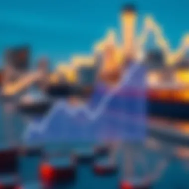 Graph illustrating factors affecting spot price