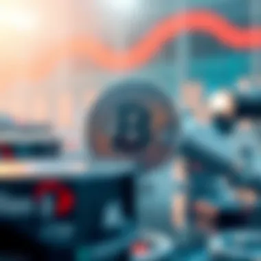 A conceptual image depicting the future of AI coins in the market