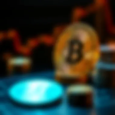 Visual representation of investment strategies in cryptocurrency