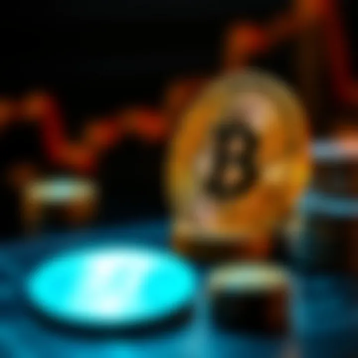 Visual representation of investment strategies in cryptocurrency