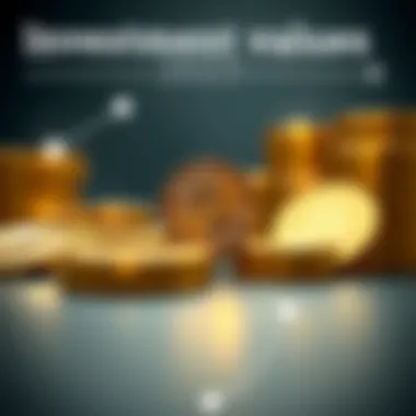 An infographic highlighting investment values of various mined coins