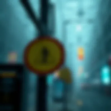 Warning Signs for Cryptocurrency Investors Post-Celsius Investor caution sign