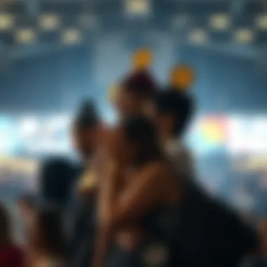 Illustration of a diverse cryptocurrency community