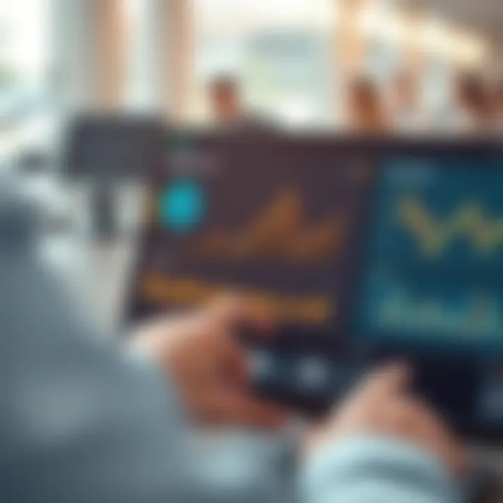 User interface of the Logbit platform