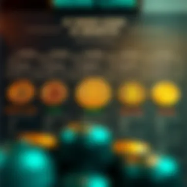 A comparative analysis chart of different meme coins and their features