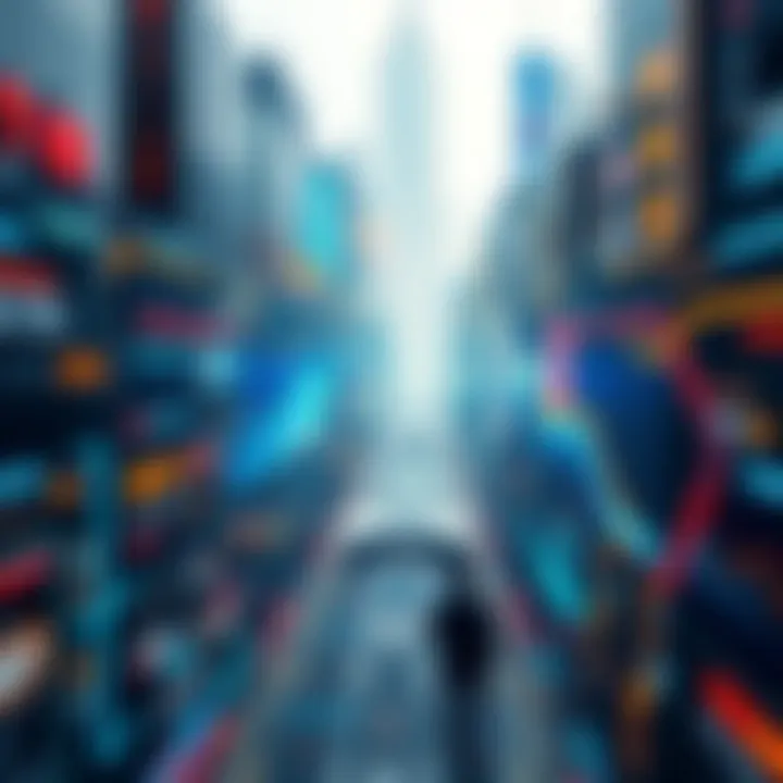 Visual representation of business opportunities in the metaverse