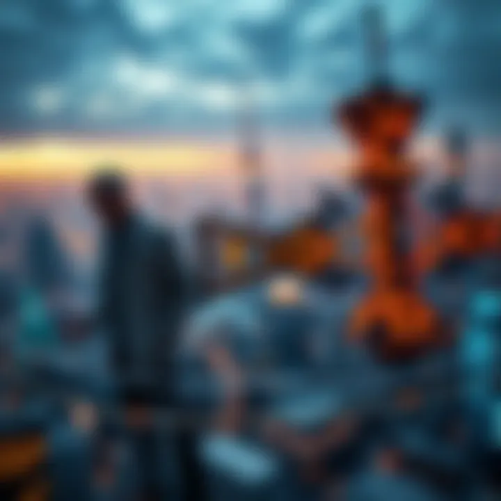 A network of interconnected virtual environments