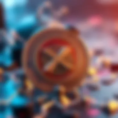 Technological Foundation of MultiverseX Visual representation of the technological foundation of MultiverseX coin.