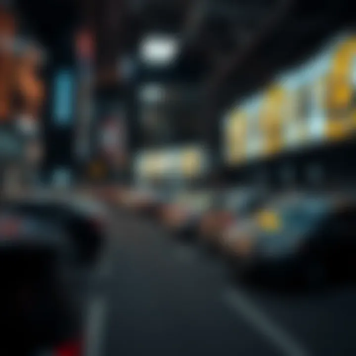 Visual representation of network effects in digital platforms