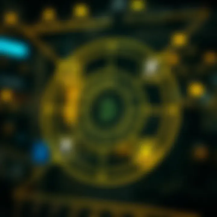 Conceptual diagram illustrating perpetual futures contracts