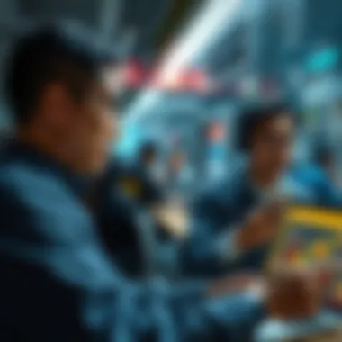 Seamless Communication in Blockchain Illustration showcasing the seamless communication facilitated by omnichain technology