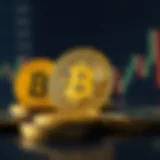 Conceptual representation of spot pricing in cryptocurrency