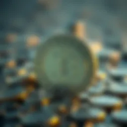Conceptual representation of tokens in blockchain
