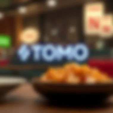 TOMO USDT logo and branding visual