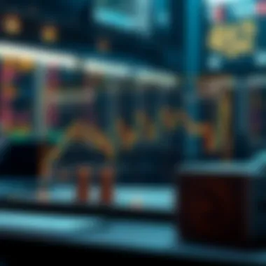 Visual representation of a trading strategy framework