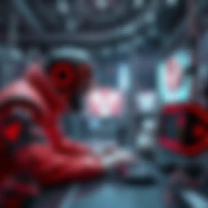 Illustration of digital content creation on Tron