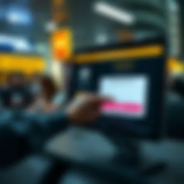 Navigating the Binance Registration Process User navigating through Binance registration form