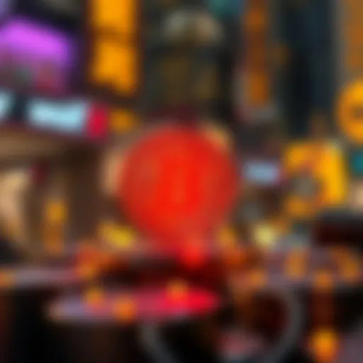 Illustration representing blockchain technology